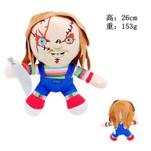 Cross Border Halloween Juguete de <span class=keywords><strong>peluche</strong></span> creativo Payaso Resurrección Fantasma Bebé <span class=keywords><strong>Chucky</strong></span> Muñeco de <span class=keywords><strong>peluche</strong></span> - Product Image 4
