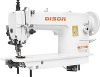 Machine à coudre neuve à point noué, simple aiguille, à lit plat, à alimentation supérieure et inférieure, haute vitesse, robuste, modèle DS-0303