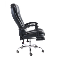 Chaise de bureau de luxe pour cadres, contemporaine, en cuir PU - Ergonomique, réglable en hauteur, pivotante, vente directe d'usine en Chine