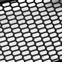 Grille de pare-chocs avant pour Hyundai Genesis Coupé 2008-2012 Noir Mat