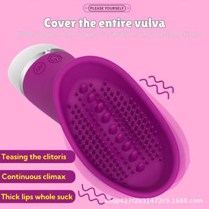 เครื่องสั่นไซเบียนอัตโนมัติสำหรับผู้หญิงเซ็กซ์ทอยสำหรับผู้ใหญ่ปากเลียลิ้นแปรง USB ชาร์จไฟได้กันน้ำ20 - Product Image 4