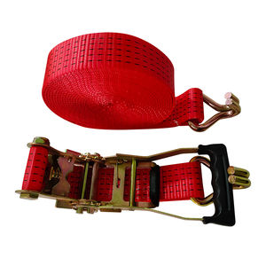 Sangle à cliquet robuste, capacité 5 tonnes, en polyester, pour la fixation de cargaisons de camions, prête à la revente - Product Image 3