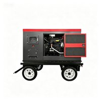 Schalldichter Dieselgenerator mit 10KW, 20KW, 50KW, 60KW, 75KW, 350KW Motor, Geräuscharm, Vollkupfer-Motor, Notstromaggregat