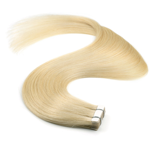 Extensiones de Cabello Adhesivas al por Mayor, 100% Cabello Humano Remy con Cutícula Alineada, Liso Sedoso, Doble Trama, Muestra de Extensiones de Cabello Adhesivas - Product Image 5