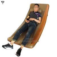 JTRDA fête en plein air lit de camping piscine radeau flottant sauter canapé gonflable doux chaise longue hamac air chaise berçante