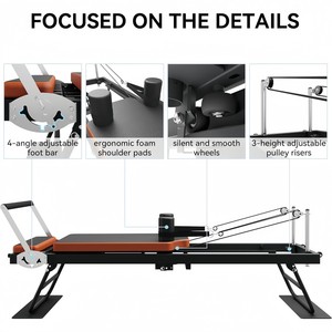 CZFIT TCustom - Equipo de Pilates de Aleación de Aluminio, Reformer Clásico de Pilates en Oferta, Equipo de Yoga para Gimnasio en Casa, Venta al por Mayor - Product Image 5