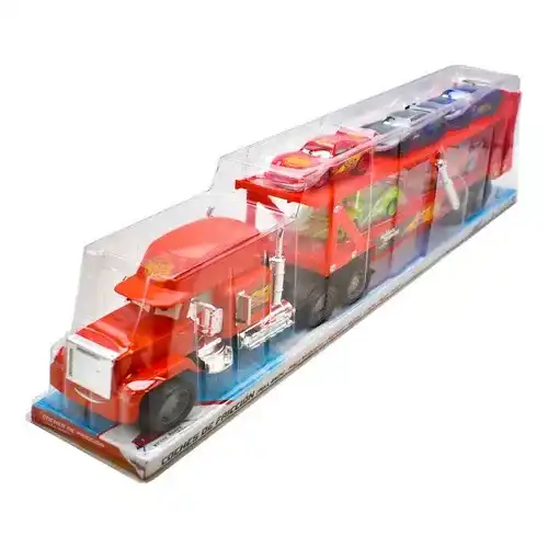Disney Cars 6 Toymark Friction Vehicles Multicolor Character Lightning McQueen/Jackson/Bubba/Chase/Ryan/Mack