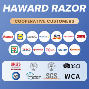 Maquinilla de Afeitar con 5 Cuchillas Ultrafinas de Acero Inoxidable, Cabezal de Maquinilla de Afeitar de Cinco Cuchillas con Parte Trasera Abierta, Maquinilla de Afeitar para Mujer - Product Image 6