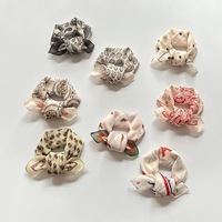 2026 Foulard carré respirant pour femme, tendance, personnalisé, en coton doux haute performance, léger pour l'été, style bandana et mouchoir