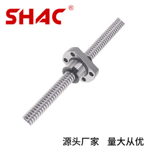 Vis à billes miniature Hiwin série SFA, précision C7 pour petits équipements CNC, matériau en acier avec composant principal - écrou à roulement - Product Image 5