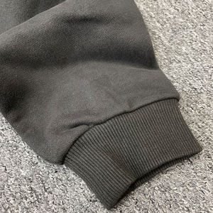 Sudadera con Capucha Vintage Personalizada de Gran Tamaño con Cremallera Reforzada y Bordado de Parches Resistentes - Product Image 5