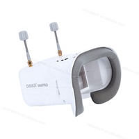 NOUVEAU DMKR 008D Pro Lunettes FPV Analogiques Double Antenne 5.8G 40CH RaceBand Balayage à une touche DVR Intégré OEM
