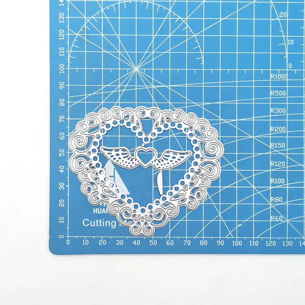 Fustelle Dies Cutting Die Cuts For Card Making Lace Wing For DIY Embossing Cards Decorative Crafts Supplies