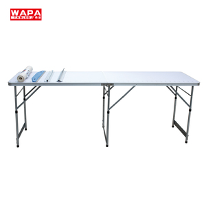 Mesa Plegable de Aluminio de 2 Secciones para Pegar y Cortar Papel Tapiz - Product Image 1