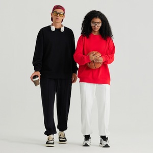 เสื้อมีฮู้ดแขนแร็กแลนแบบพรีเมี่ยมน้ำหนักมาก100% ผ้าฝ้ายทรงโอเวอร์ไซส์ผู้ผลิตแบรนด์ตามสั่ง - Product Image 4