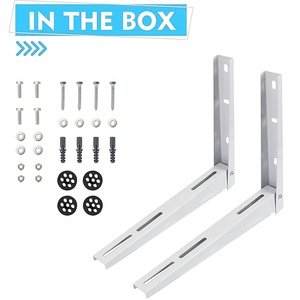 Soporte de compresor de CA galvanizado de acero inoxidable de 1,5 p y 1,5 toneladas, montaje de <span class=keywords><strong>aire</strong></span> <span class=keywords><strong>acondicionado</strong></span> HVAC, herramientas de <span class=keywords><strong>aire</strong></span> <span class=keywords><strong>acondicionado</strong></span>, contratista de soporte para exteriores - Product Image 4