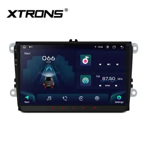 XTRONS 9 אינץ' רדיו אנדרואיד לרכב לסיאט לאון MK2 אלטה אלהמברה ניווט GPS אנדרואיד 13 4G LTE נגן DVD לרכב