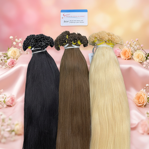 Offre Spéciale – Extensions de Cheveux Humains Vietnamiens Remy Premium, Double Trame Colorée, Pointes Plates, Lisses Naturels, 100g, Doux et Soyeux - Product Image 1