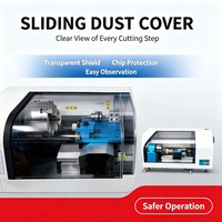 Machine à tourner les perles CNC automatique compacte TC500, diamètre de rotation max. 1 mm, légère (1 kg), pour le travail du bois domestique