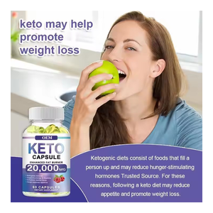 OEM Keto Softgels untuk Penurunan Berat Badan, Pengelolaan Lemak, Suplemen <span class=keywords><strong>Ketosis</strong></span>, Meningkatkan Energi, Bentuk Dosis Kapsul Softgel, Jenis Vitamin - Product Image 2