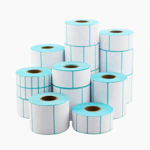 Papel Adhesivo de Vinilo con Revestimiento de Pegamento al Agua de una Cara, Papel Antiadherente Amarillo para Etiquetas de Embalaje, 16 g/m² - Product Image 4