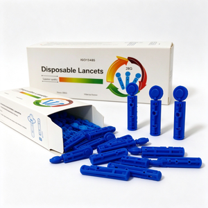 Lancetta di Sicurezza Retrattile ad Attivazione a Pressione 28G, Dispositivo Sterile per Puntura del Dito, Basso MOQ, Supporto OEM Personalizzato - Product Image 2