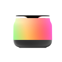 Cadeaux de festival Mini haut-parleur Bluetooth LED couleur éclairage sans fil de haute qualité personnalisé pas cher musique pour enfants Portable