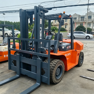 Chariot élévateur diesel CPCD60 6 tonnes à faible consommation de carburant, châssis résistant à l'usure pour les travaux de construction et les opérations en entrepôt de matériaux et de pierres en vrac - Product Image 3
