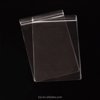 Effacer Zipper Anti oxydant boucles d'oreilles sacs de rangement pour le stockage bijoux emballage sacs PVC bijoux pochettes