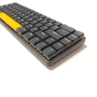 Clavier mécanique RVB personnalisé bricolage à profil bas remplaçable à chaud pour ordinateur portable clavier mécanique de jeu pour joueur