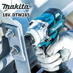 Clé à chocs sans fil <span class=keywords><strong>Makita</strong></span> <span class=keywords><strong>18V</strong></span> Brushless 1/2 pouce 280 Nm couple élevé 3 vitesses arrêt automatique pour réparation automobile - Product Image 2
