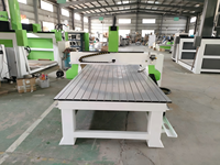 Routeur CNC Samet 1325 pour la découpe de panneaux de portes de meubles d'occasion, machine de sculpture sur bois et acrylique, broche 3,5 kW, précision 0,02 mm