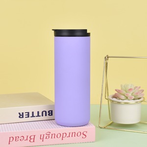 450ml Double Wall Stainless Steel Vacuum 12-24 Hours Thermal Insulation Classic Customized Color <b>Coffee</b> Travel Mug Tumbler Lid - Product Image 6