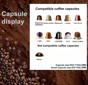 Cafetera Espresso Portátil Personalizada de 20 Bares, 3 en 1, Cafetera de Cápsulas con Función de Calentamiento Rápido, Fabricante OEM/ODM - Product Image 6
