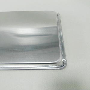 Accesorios <span class=keywords><strong>de</strong></span> panadería alta bandeja perforada <span class=keywords><strong>de</strong></span> aluminio Sartenes para hornear para Pizza hogar restaurante acero silicona cerámica - Product Image 6