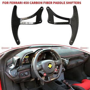 Best Selling Dry Carbon Fiber OEM Style Car <b>Interior</b> Auto Parts Paddle Shifter for Ferrari 458 <b>Interior</b> Kit - Product Image 4