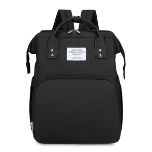 Deellt multifonctionnel pliant étanche <span class=keywords><strong>maternité</strong></span> poussette bébé Nappy <span class=keywords><strong>sac</strong></span> lit <span class=keywords><strong>sac</strong></span> à dos <span class=keywords><strong>sac</strong></span> à couches avec berceau pour mon - Product Image 3