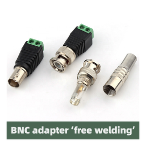 Conector hembra BNC de 12V, adaptador de vídeo <span class=keywords><strong>Balun</strong></span>, Conector de terminal BNC - Product Image 2