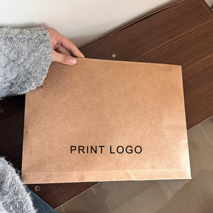 Petites commandes de logo personnel imprimé acceptable sur enveloppes en papier kraft sacs à vêtements personnalisés pour jupes de bébé - Product Image 2