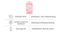 Patchs anti-imperfections OEM/ODM au design mignon 6 fruits, autocollants invisibles pour boutons avec huile d'arbre à thé – Soin anti-acné