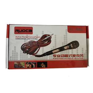 Alta qualità piena in lega di alluminio palmare cardioide cablato microfono con 5 <span class=keywords><strong>m</strong></span> cavo per KTV e palco - Product Image 3