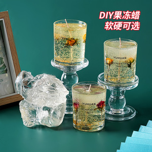 Flocons de cire de gelée transparente, matériau pour la fabrication de bougies, bougies DIY, cire blanche non toxique, origine Zhejiang - Product Image 4