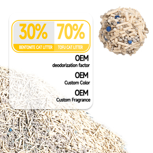 Großhandel Biologisch Abbaubares Deodorant-Streukatzenstreu mit Geringer Staubentwicklung, Schnell Klumpend, 2,0mm Streifenform, Spülbare Tofu-Katzenstreu - Product Image 3