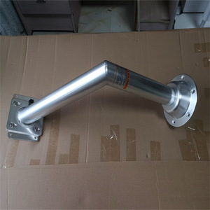 Pata de Mueble en Forma de L de Aluminio, Soporte para Mesa, Fácil Instalación, Diseño Industrial para Accesorios de Barcos y Yates - Product Image 3