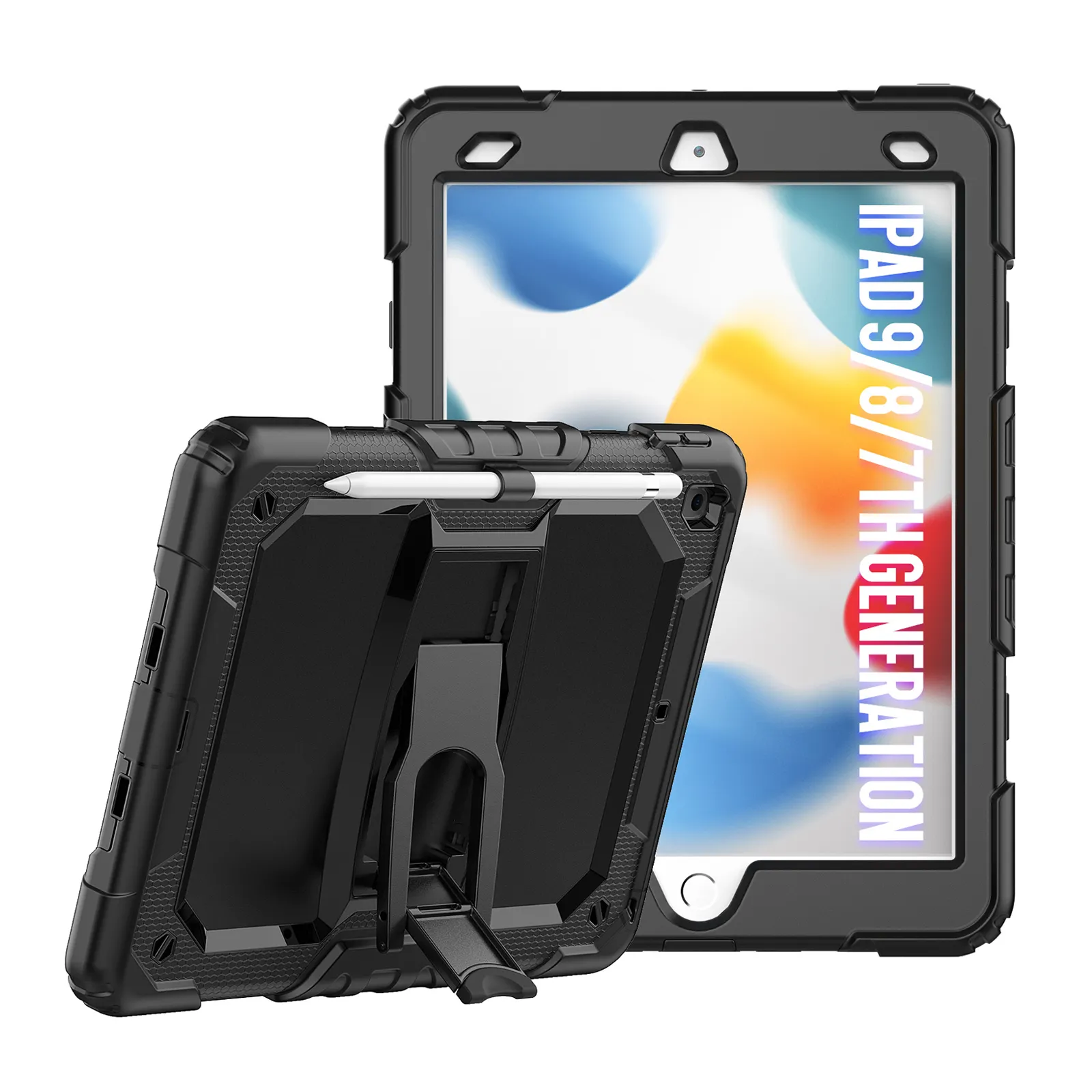 9 דורות Tablet מקרה שקוף ברור להגן על מעטפת עבור אפל Ipad 7 8 9th Gen 2020 2019 10.2 אינץ Tablet כיסוי