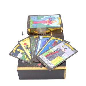 Carta de <span class=keywords><strong>Tarot</strong></span> Personalizada Sagrada Femenina Despertar Crystal Oracle Card Deck Printing - Product Image 1