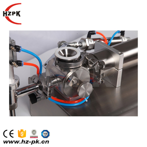 HZPK halbautomat ische Paste Schokoladen aufstrich Chilis auce ätherisches Beutel öl Honig kolbenpumpe Füll maschine für Milch flüssigkeit - Product Image 2