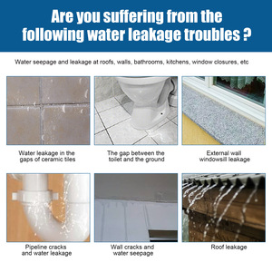 Jue-Fish trasparente impermeabile sigillante per bagno balcone perdita di riparazione facile da applicare rivestimento su piastrelle per <span class=keywords><strong>cera</strong></span> per pavimenti - Product Image 4