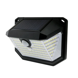 Lampada solare a LED con sensore di movimento, confezione da 2, luce bianca 6000K, ideale per illuminare esterni e migliorare la sicurezza. - Product Image 1