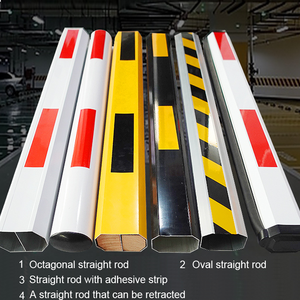 Bras droit d'alliage d'aluminium de porte de barrière de RFID de contrôle du trafic pour la barrière automatique de <span class=keywords><strong>stationnement</strong></span> de boom - Product Image 6